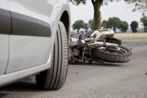 Motorcycle and car accident in Lakeland, Florida